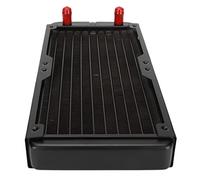 Bewinner Radiatore di Raffreddamento Ad Acqua da 270 Mm, Radiatori in Alluminio Buona Dissipazione del Calore Connettore per Bocca a Pagoda 10 Tubi Scambiatore di Calore in Alluminio per