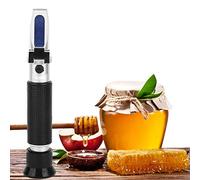Bewinner Refrattometro Brix 0-10% Misuratore di Zucchero con ATC | Tester portatile portatile, compensazione automatica della temperatura, calibrazione facile, corpo in alluminio resistente
