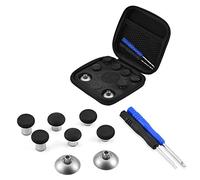 Bewinner Replacement Button Kit per/One Controller di Gioco Mini Mobile Joystick Thumb Stick Set Kit di Riparazione Portatile con Tela Caso di Stoffa Pulsante Magnetico