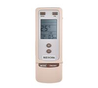 Bewinner Replacement Remote Control Air-Con, Controller per condizionatore d'aria Gree Y512 Y502, fino a 10m / 33ft, materiale ABS, resistente all'usura e durevole, bianco