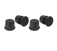 Bewinner Rialzi per Mobili Regolabili in Altezza, 4 Cuscinetti per Mobili in ABS Antiscivolo con Bordi Arrotondati per Divano, Tavolo, Sedia, Mobiletto (BLACK)