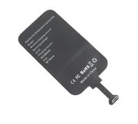 Bewinner Ricevitore di Ricarica Wireless Modulo Ricevitore di Ricarica Rapida Micro USB da 10 W 5 V 2 A, Patch per Caricabatterie Wireless per Telefono Portatile con Spina Pieghevole per Tutti i