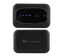 Bewinner Router Hotspot WiFi Mobile 4G LTE, Modem Tascabile Portatile Sbloccato per Viaggi, Supporta 10 Dispositivi, Batteria da 2000 MAh, Chip, Bande FDD/TDD-LTE (BLACK)