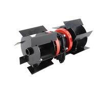 Bewinner Ruota per Diserbo, Ruota Universale per Aratura Profonda da 10 Cm Attacco in Ferro di Alluminio a 9 Denti con Installazione Semplice per Scarificatore per Motozappa per Tosaerba (26 mm)