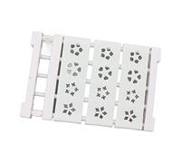 Bewinner Scaffale Tensionatore Espandibile per Armadio Senza Trapano, Divisorio Telescopico per Armadio 38-55 Cm, Ripiano in Tubo d'acciaio Resistente da 20 Kg per, Armadietto, Libreria, Bagno