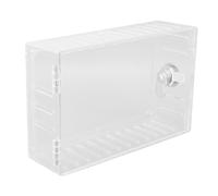 Bewinner Scatola di Protezione per Termostato con Serratura, Plastica | Coperchio del termostato con blocco per parete, custodia trasparente antimanomissione, facile installazione con viti e