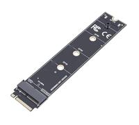 Bewinner Scheda Adattatore da 12 SSD a 16 Pin a Chiave M.2 M, Sostituzione per Laptop OS X 2013 2017 con Trasferimento Ad Alta velocità PCIe 4.0, Supporto Sistemi 11 OS X