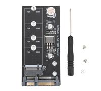 Bewinner Scheda Adattatore da M.2 NGFF a SATA, Scheda di Espansione Adattatore Disco Rigido Professionale da 6 Gbps Supporta 2280 2260 2242 2230 M.2 NGFF SSD a Convertitore SATA da 2,5