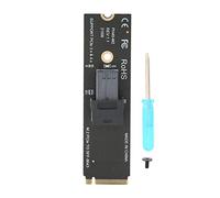 Bewinner Scheda Adattatore M.2 NVME a U.2, Convertitore PCIe 4.0 X4 (64GT/s) a SFF-8643, Supporta il Protocollo NVME, Plug and Play, Compatibile con Schede Madri PCIe 3.0/4.0 (PH49-M2)