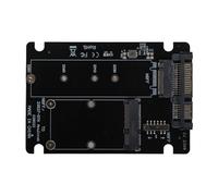 Bewinner Scheda Adattatore SSD, 6 Gbps Ad Alta velocità MSATA M.2 NGFF a Scheda Adattatore Accessori per Computer Desktop per 2230/2242/2260/2280 M.2 SSD e MSATA 26,8/50,95 Mm SSD