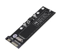 Bewinner Scheda Adattatore SSD, Convertitore da 12+6 Pin a per Air 2010 2011 A1370 A1369, Adattatore per Disco Rigido con Filo di Terra e Dissipatore di Calore per MC503 MC504 MC505 MC506 MC968 MC969