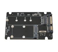 Bewinner Scheda Adattatore SSD, Scheda Riser Adattatore Convertitore SSD MSATA M.2 NGFF a 3.0 a Doppio Slot per 2230 2242 2260 2280