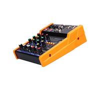 Bewinner Scheda del Mixer, Scheda del Computer USB Digitale con Riduzione del Rumore, Presa USB Wireless DC5V Mixer Portatile a 4