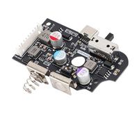 Bewinner Scheda di Alimentazione di Ricarica USB Tipo C Sostitutiva per Attrezzatura da Gioco, Commutazione di Alimentazione a Doppia modalità, Tecnologia Avanzata di Conversione CC CC, Condensatori