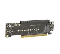 Bewinner Scheda di Espansione Pcie X16, Scheda di Espansione del Controller M.2 NVMe, Scheda di Espansione Divisa da Pcie X16 a X8 X4 X4, Supporto PCIE4.0 Verso Il Basso Compatibile con 3.0