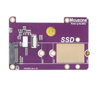 Bewinner Scheda di Espansione SSD da PCIe a M.2 NVME, SSD da PCIe X1 e Gen3 a M.2 NVME 2280 per RPi 5, con Supporto Corrente 2A