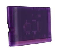 Bewinner Scheda di Gioco da 8 GB 4000 in 1, Adatta per Mega Drive, sistem Master, Console 32X con Accessori, Supporta Codici Cheat, Sblocco Regione Hardware (Viola trasparente)