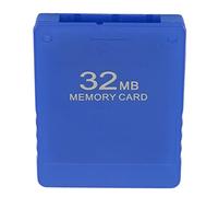 Bewinner Scheda di Memoria Ad Alta velocità da 32 MB per, Scheda Dati Console di Gioco Esterna Compatibile FMCB1.966 per Slim e Standard Edition (BLUE)