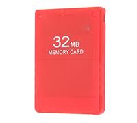 Bewinner Scheda di Memoria Ad Alta velocità da 32 MB per, Scheda Dati Console di Gioco Esterna Compatibile FMCB1.966 per Slim e Standard Edition (rosso)