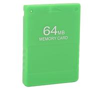 Bewinner Scheda di Memoria Ad Alta velocità da 64 MB per, Scheda Dati per Console di Gioco FMCB 1.966, di Memoria Esterna Plug and Play per Versione Slim e Standard, di per Giochi Portatile (GREEN)