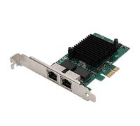 Bewinner Scheda di Rete PCI-E Gigabit Ethernet a Doppia Porta, Adattatore PCI Express X1 10/100/1000Mbps per FreeBSD, VMware ESXi, Server 2012/2008