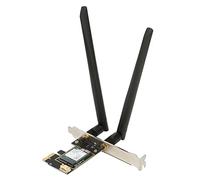 Bewinner Scheda di Rete WiFi AX210NGW, Bluetooth 5.2, 2.4GHz 5GHz 6GHz Schede di Rete Wireless per PC Desktop Adattatore WiFi PCIe
