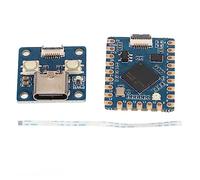 Bewinner Scheda di Sviluppo Minuscola RP2040 con Adattatore per Porta USB, Design Diviso, Pin GPIO, Interfaccia FPC a Pin, Supporto modalità Ibernazione, per Sviluppo C C++ Python