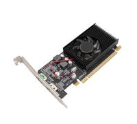 Bewinner Scheda Grafica HD 6570, Schede Video PC DDR3 da 2 GB a 64 Bit, PCI Express X16, Raffreddamento Ad Aria a Ventola Singola, HDMI, GPU a Basso Profilo per Giochi di Lavoro