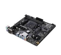 Bewinner Scheda Madre B450M K AM4 Compatibile con Processori Ryzen di Prima, Seconda e Quinta Generazione, Athlon, DDR4 4400 OC, 2 Slot DIMM e 64 GB M.2 NVMe con Alimentazione a 6 Fasi