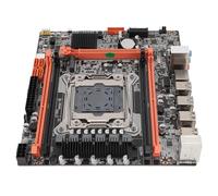 Bewinner Scheda Madre Computer X99, Alimentatore Stabile, DDR4 a 4, Interfaccia Disco Rigido Ad Alta velocità, Espansione Multiinterfaccia, Design Chip Integrato