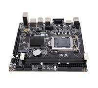 Bewinner Scheda Madre Gaming Mini ITX Supporto Resistente per Core I3 I5 I7 Scheda Principale DDR3 a Doppio Canale per Giocatori PCB a 8 Strati