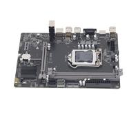 Bewinner Scheda Madre per Computer H81M, Scheda Madre LGA 1150 da 64 GB, Scheda Madre per Computer DDR3 a Doppio Canale, Scheda Madre per Giochi per PC Desktop USB 3.0 SATA M.2