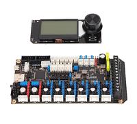 Bewinner Scheda Madre Stampante 3D per Spider V2.2, 8 Driver TMC 8 Ventole PWM Set di Parti Stampante 3D Uart SPI per VORON 2.4/Switchwire 8, 24V/5V/3.3V Selezionabile