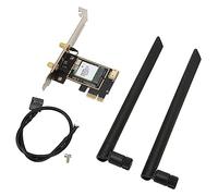 Bewinner Scheda PCIE WiFi 6 da 1800 Mbps, Adattatore di Rete Wireless con Bluetooth 5.2, Dual Band 2.4G/5G, MU-MIMO, Supporta 10/11, PCIEx1/x4/x8/x16