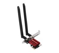 Bewinner Scheda WiFi PCIe da 1200 Mbps, Adattatore di Rete Wireless Dual Band da 2,4 GHz 5 GHz con Bluetooth 4.0, per PC Desktop OS X