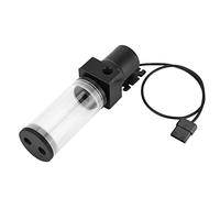 Bewinner Serbatoio di Raffreddamento Ad Acqua in PC Acrilico con Pompa da 19 W 800 L/h, Filettatura G1/4, Opzioni di Lunghezza 110/160/210/300 Mm (110 mm)
