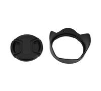 Bewinner Set di Cappucci per Paraluce per Fotocamera, Paraluce da 18-55 Mm Adatto per Obiettivo XF F/2.8-4 R LM OIS, Antiriflesso da 58 Mm, Copriobiettivo Antipolvere per Immagini più Chiare