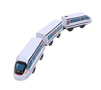 Bewinner Set di Giocattoli per Trenino Elettrico per Bambini, Locomotiva a Batteria con 3 Pezzi, Materiale ABS Sicuro per Bambini e Bambine