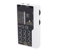 Bewinner Set di Schede Audio per Cambio Voce Portatile con Luce RGB Bluetooth, Scheda Audio per Cambio Voce con Microfono Portatile con 8 Effetti per Streaming, Giochi, Chat, Registrazione