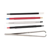 Bewinner Set di Strumenti per la Regolazione delle Lancette dell'orologio, Include 2 Leve delle Lancette dell'orologio, 3 Pressori per le 'orologio, Penna per la Pulizia del Quadrante e (Guarda