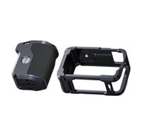 Bewinner Set Impugnatura e Gabbia per Fotocamera in Lega di Alluminio per Action 6, Maniglia per Fotografia di Strada con Pulsante di Scatto Ergonomico, Filettatura da 1/4 di Pollice e