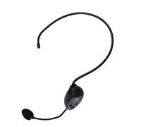 Bewinner sistem Microfonico Wireless, sistem di Cuffie con Microfono UHF, Microfono Portatile Indossato Sulla Testa con Spina da 3,5 Mm 6,35 Mm per Guida Turistica Didattica del Fitness (1 per 1)