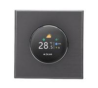 Bewinner Smart Knob Termostato TFT Touch Screen per Riscaldamento a | Termostato con display TFT, climatizzazione domestica, abilitato WiFi, supporto 86x86mm, regolazione precisa della