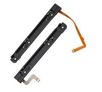 Bewinner Sostituzione della Guida di Scorrimento per Console di Gioco per Guida di Scorrimento in Metallo Host OLED con Set di Cavi Flessibili per Sensore, Parte di Riparazione della
