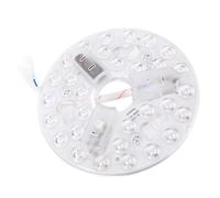 Bewinner Sostituzione luce LED per ventilatore da soffitto da 5,3 pollici, kit luce LED per ventilatore da soffitto selezionabile 15W 3CT 3000K 4200K 6500K, kit di retrofit