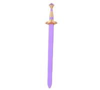 Bewinner Spada Cosplay Stampata in 3D Retrattile PLA Viola Con Rune, Spada da Collezione per Giochi di Ruolo per Regali di Festa del Festival, Accessorio per Costume Cosplay per Comic Con (Nessuna