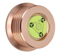 Bewinner Stabilizzatore di Peso per Dischi e Morsetto 3 in 1, Stabilizzatore di Disco per Giradischi Professionale 50Hz 45rpm con Livella a Bolla e Misurazione della Velocità per Giradischi, (#3)