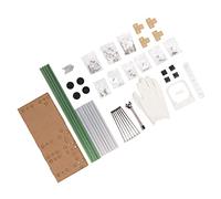 Bewinner Staffa per Custodia Open Air per Computer ATX, Custodia per PC con Telaio Aperto in Lega di Alluminio ATX Fai-da-Te, Supporto per 4 Slot PCI, Buona Custodia ATX per Dissipazione