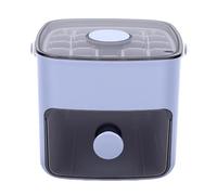 Bewinner Stampo per Cubetti di Ghiaccio con Coperchio, Facile Soluzione | Design compatto per la maggior parte dei congelatori, portatile per il campeggio, ABS+PP+PET per uso alimentare