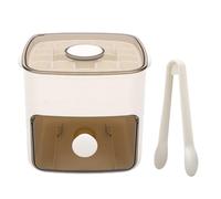 Bewinner Stampo per Cubetti di Ghiaccio con Coperchio, Facile Soluzione | Design compatto per la maggior parte dei congelatori, portatile per il campeggio, ABS+PP+PET per uso alimentare